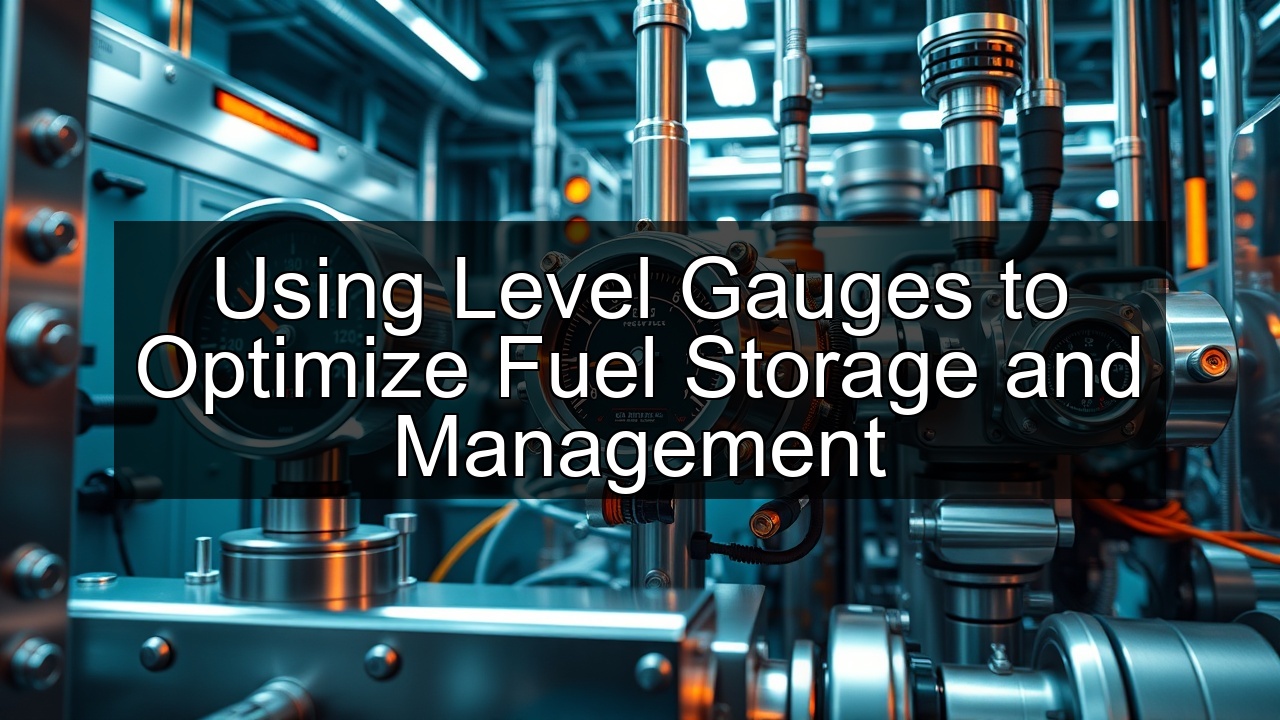 technology gauging level refrigeration level measurement tank